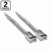 2 Pack Combination Winch Bar Chrome 40"