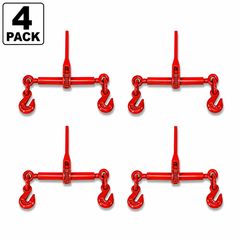 4 Pack Ratchet Chain Binder 5/16" - 3/8" 5400 LBS