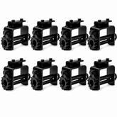8 Pack 4" Portable Bolt-On Winch for Flatbed Trailer Cargo Securement