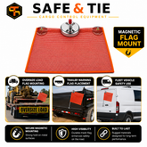 Magnetic Safety Flag Holder