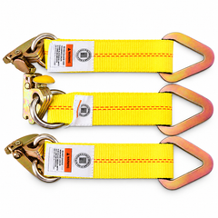 2" x 16' E-Track Ratchet Tie Down Strap