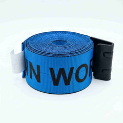 4" x 30' Winch Strap with Flat Hook – Blue, Red or Yellow