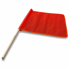 Safety Flag with Dowel 1 PC