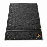 16 x 27 ft Flatbed Steel Tarp with 4 ft Drop and Flap