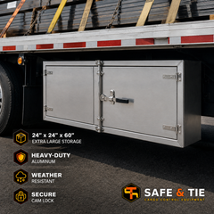 24 x 24 x 60-Inch Cam Lock Tool Box