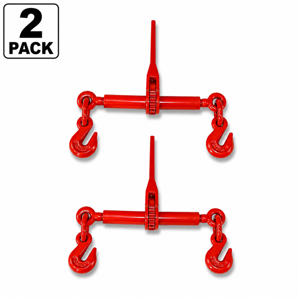 2 Pack Ratchet Chain Binder 5/16" - 3/8" 5400 LBS