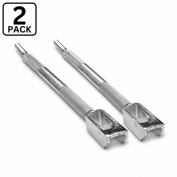 2 Pack Combination Winch Bar Chrome 40"
