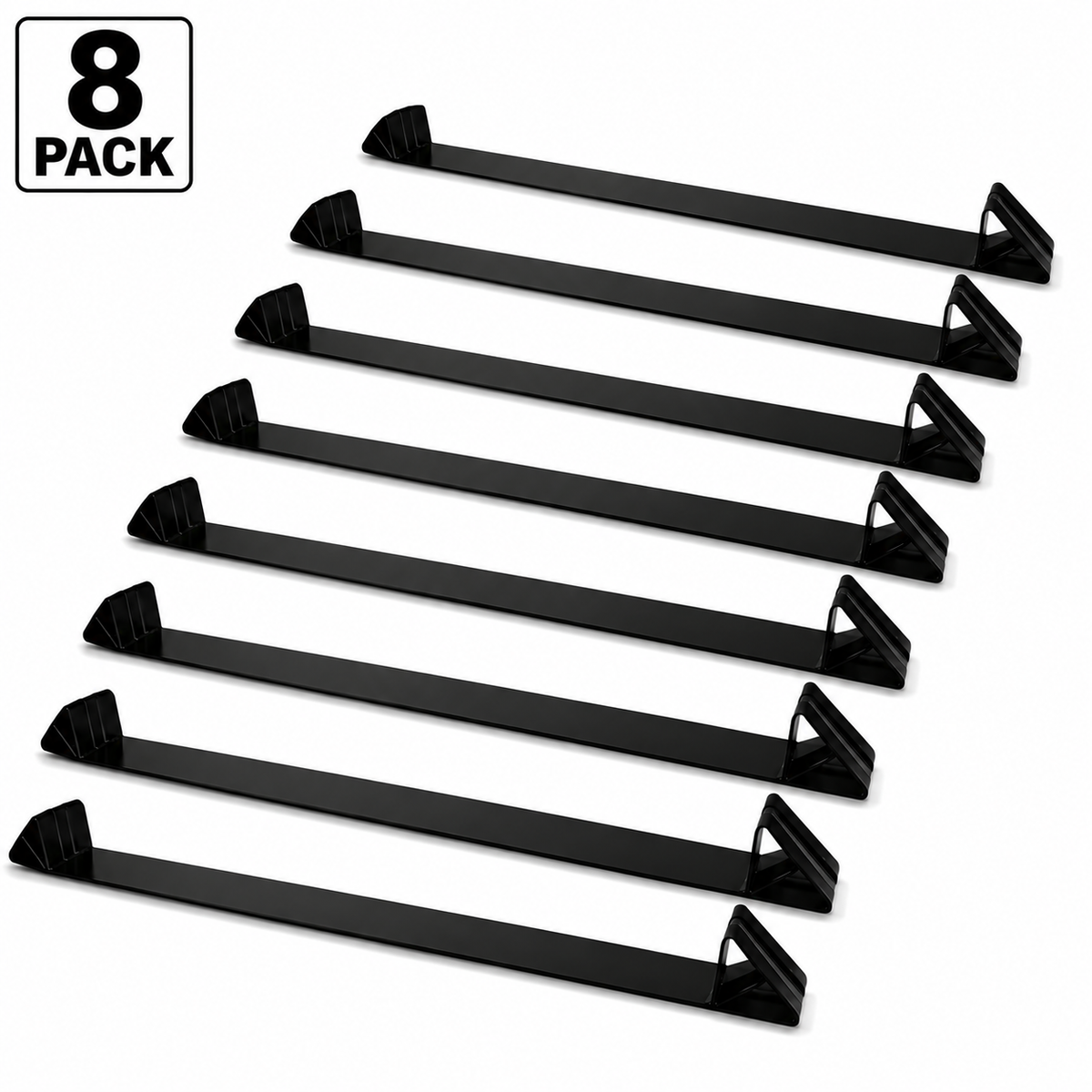8 Pack Coil Rack 33" x 3" for Flatbed Trailers