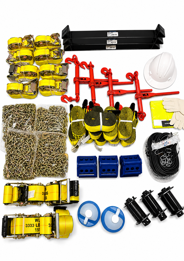 Hotshot & Flatbed Cargo Control Bundle Kit – Complete Trucking Safety Package