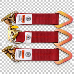 2" x 20' E-Track Ratchet Tie Down Strap