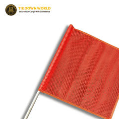 10 Pack Safety Flag with Dowel