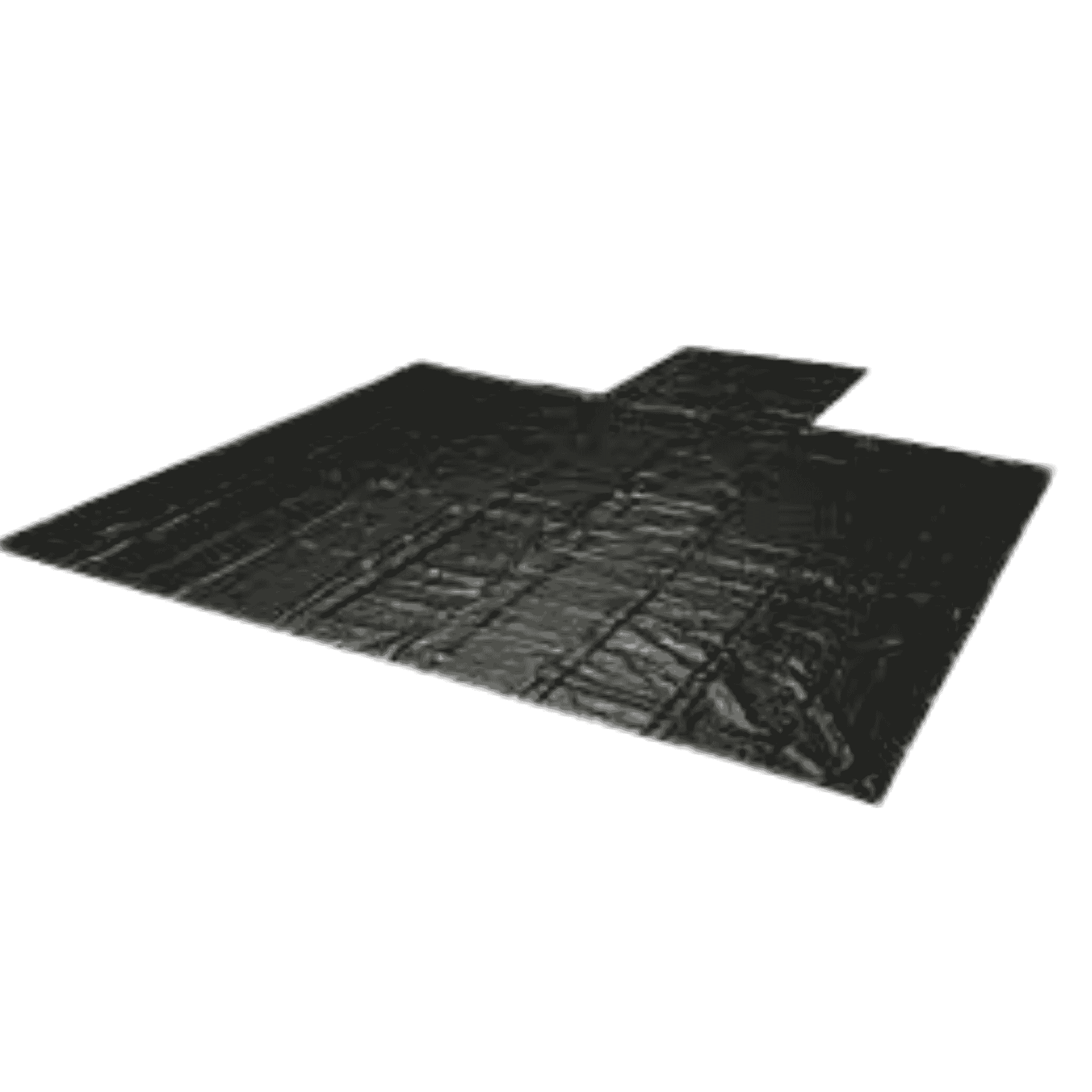 24x27 foot lumber tarp with 8 foot drop for flatbed cargo coverage