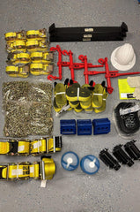 Complete Flatbed Cargo Control Bundle Kit — Straps, Chains, Binders & Safety Gear