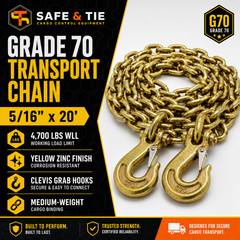 Cargo Chain G70 5/16-Inch x 20 ft