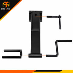 Strap Winder for Flatbed Trailer