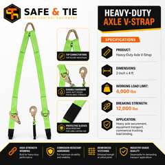 Axle V-Strap (2-Inch x 4 ft)