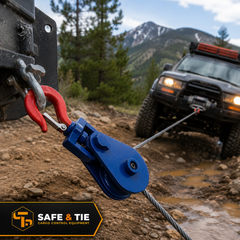 2-Ton Snatch Block with Latched Hook