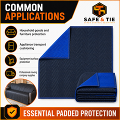 Heavy Duty Moving Blanket (72-Inch x 80-Inch, 6 lbs)